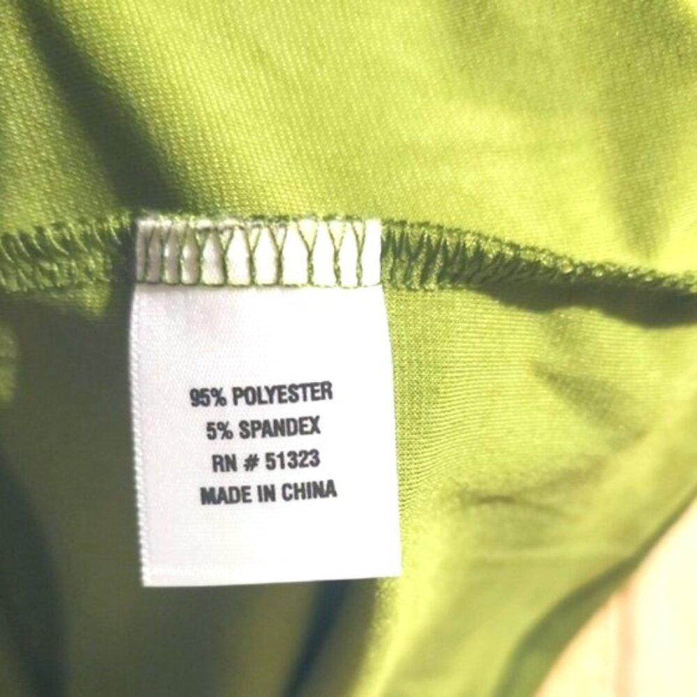 Vince Camuto Green Ruffle Sleeve Tunic - Picture 10 of 10